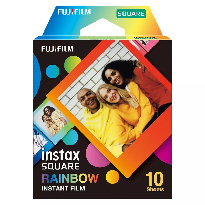 Instant Picture Film Fujifilm SQUARE Rainbow 10 pcs