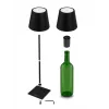 Table LED Desk Lamp ESPERANZA ELD119K Black — 3W, 4000K, 200 lm, USB-C, 2400 mAh battery, 400 mm height