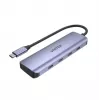 UNITEK uHUB Q4 USB Hub Type-C 5000 Mbit/s Grey