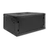 Qoltec 54461 19 inch Wall-Mount Rack Cabinet 4U 600x280x450 mm Black