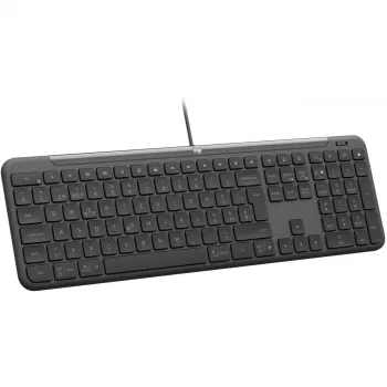 LOGITECH Signature Slim K620 Wired Keyboard for Business - GRAPHITE - US INT'L - USB - N/A - INTNL-973 - USB-C