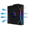120mm ARGB PWM Wireless LCD Case Fan Lian Li UNI FAN TL with LCD display