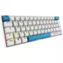 Sharkoon SGK50 S4 keyboard Home USB QWERTZ German White 60% RGB LED