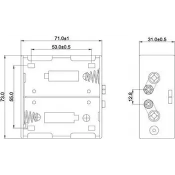 Wentronic 11452 Battery Black
