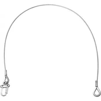 Safety rope EUROLITE UNV-35FB 6x1000mm for loads up to 35 kg