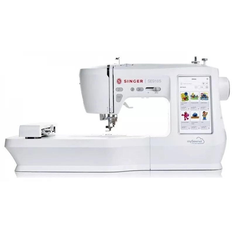 SINGER sewing and embroidery machine SE 9185 WiFi — multifunctional home machine with built-in embroidery and wireless connectivity
