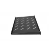 Rack shelf Extralink SHELF 1U for 19 inch wall cabinets, 1U, 300 mm, black, metal