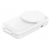 Belkin UltraCharge 25W Qi2 2-in-1 Foldable Wireless Charging Stand, White (WIZ038KQWH)