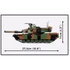 Construction set Cobi M1A2 SEPV3 Abrams model with 1,065 bricks