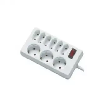 Power extension socket REV 9-fold 1.4m