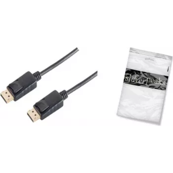 ShiverPeaks BS10-50025 - 1 m - DisplayPort - DisplayPort - Male - Male - Gold