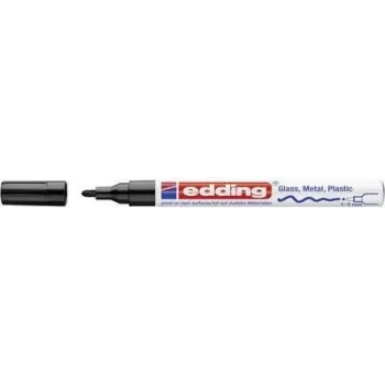 Permanent marker Edding 751 Bullet tip Black