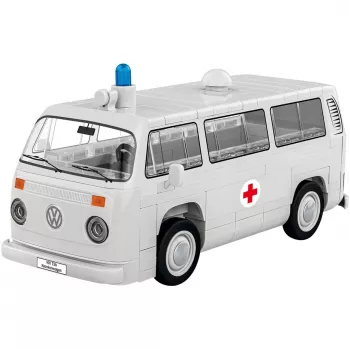 Cobi Model Kit Volkswagen T2b Ambulance 1:35 scale grey