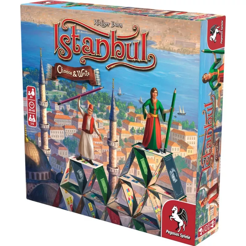 Istanbul - Choose & Write, Board Game