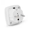 Gembird Cablexpert a-AC-UKEU-001 - Power Supply - Power Supply (S) to Power Supply (W) - White - United Kingdom, Europa (a-AC-UKEU-001)