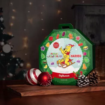 Advent calendar Haribo Balthasar 810030.001, multicolour, 260×60×250 mm