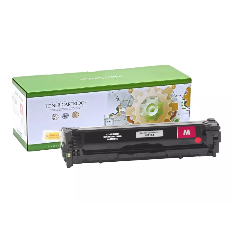 STATIC Toner cartridge compatible with HP CE273A/CE343A/CE743A magenta remanufactured 7.500pages