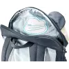 Compact daypack backpack DEUTER Kikki — Polyester 8 L, 350×200×170 mm, 310 g, Black/White