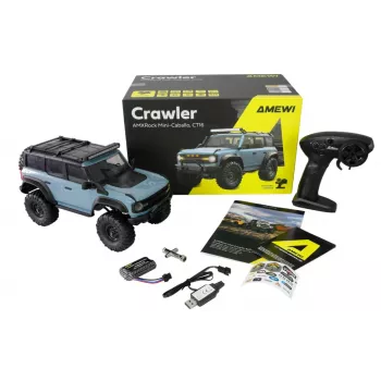 Amewi RC crawler Mini-Cabalo AMXRock 4WD 1:16 RTR — scale 1:16, 4WD, ready-to-run