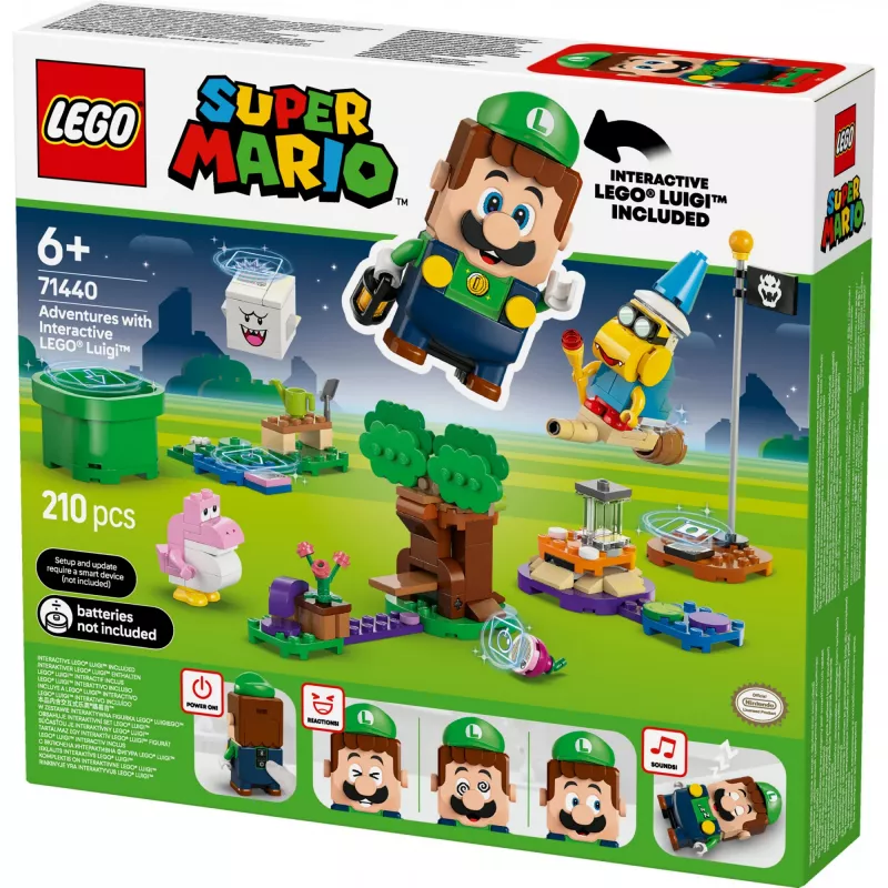 Construction Toy LEGO 71440 Super Mario Interactive LEGO Luigi figure set