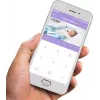 Indoor Wi‑Fi Panoramic Camera Olympia BC 2000 — 2 MP, 1080p, 330° horiz / 145° vert, 2.4 GHz, Android/iOS (Purple/White)