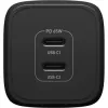 Otterbox Standard EU Wall Charger 65W - 1X USB-C 45W + 1X USB-C 20W USB-PD