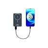 Power Bank Port Designs 907005 10000 mAh Wireless Charging Black