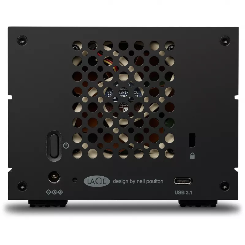 LACIE 2big RAID 16TB USB-C 3.5inch hot swappable IronWolf Pro drives 7.2rpm 5 year data recovery included