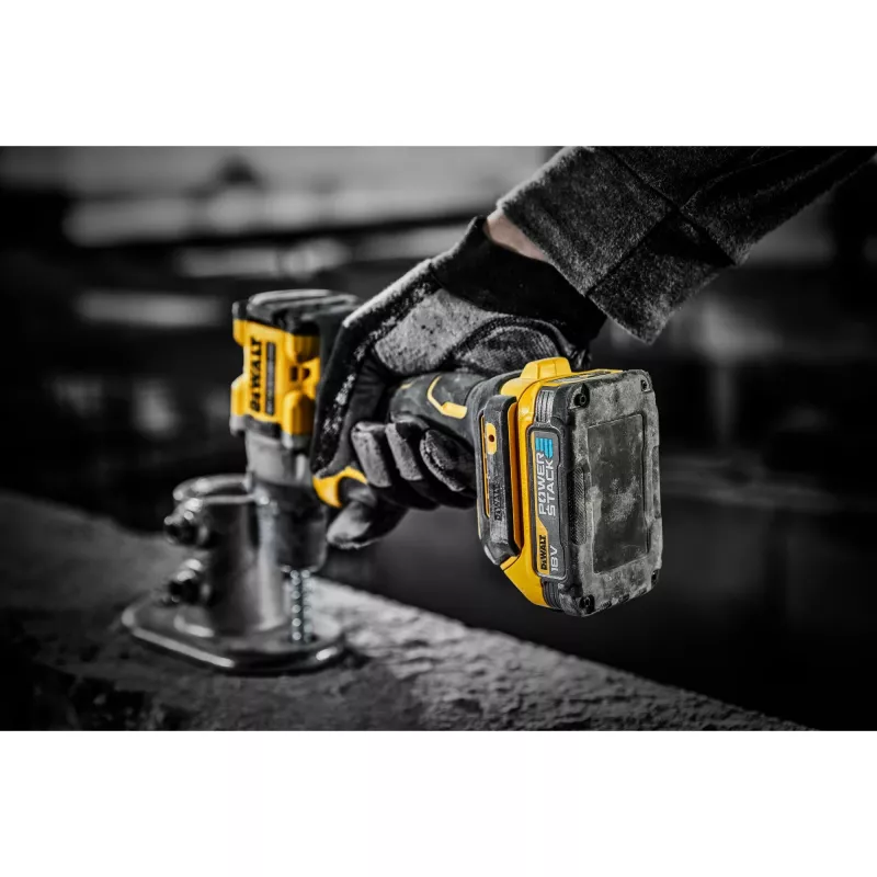 Pistol grip drill DeWALT DCD805E2T-QW, 18V Li-Ion 1.7Ah x2, brushless, 2000 RPM, 90 Nm, 13 mm chuck