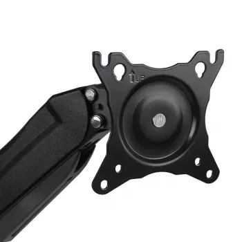 Monitor mount MACLEAN MC-860 desk mount for 27 inch (68.6 cm) screens, VESA 75x75–100x100, max load 8 kg, black