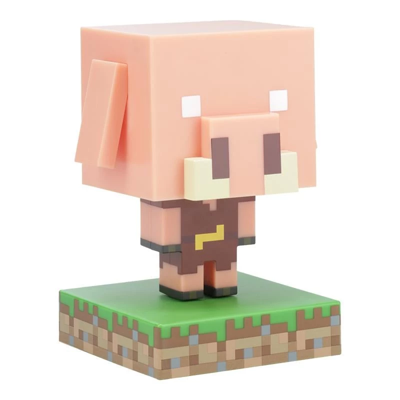 Table lamp Paladone Icon Light PP14431MCF Piglin LED, decorative gaming-themed design