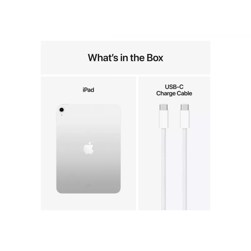 Apple iPad 128 GB 27.9 cm (11) Wi-Fi 6 (802.11ax) iPadOS 18 Silver