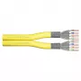 Installation network cable DIGITUS Cat.7A S/FTP duplex 500 m Cca, yellow