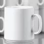 Porcelain Coffee Mug Esmeyer Diane 402-108 280 ml — Set of 6, White