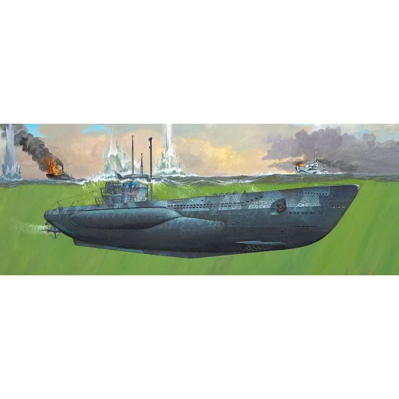 Plastic model kit REVELL German submarine Type VII C/41 1/72 scale