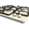 Gorenje GW6D42CLI hob Beige Built-in 60 cm Gas 4 zone(s)