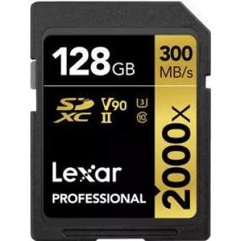 Flash Memory Lexar 2000x 128 GB SDHC Class 10