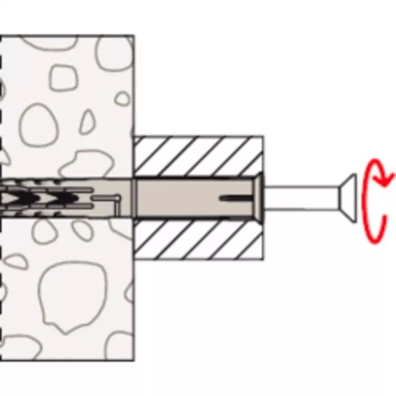 Frame fixing Fischer SXR 6 x 60