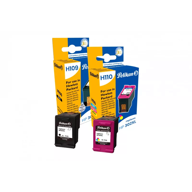 Pelikan 4950870 - 480 Seiten - 330 Seiten - Schwarz - Cyan - Magenta - Gelb - 2 Stück(e)