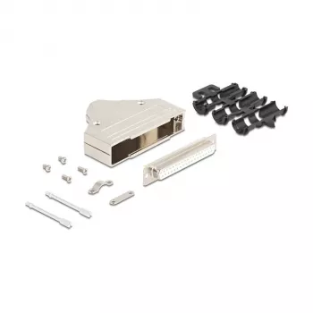 DeLOCK 67137 wire connector D-Sub 37-pin Silver Female