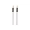 Gembird Cable CCAP-444-0.75M (Mini Jack M - Mini Jack M, 0,75m, Black Color) Audio-Cable 3.5mm Black (CCAP-444-0.75M)