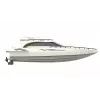 Boat Amewi Rising Sun Cruise Yacht 380mm Electric engine 800mAh