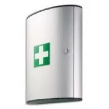 Durable 197323 First Aid Box L, aluminium, silver
