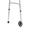 Walking frame MDH PPC014 with wheels and adjustable height, lightweight mobility aid