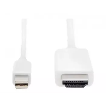 Digitus ASSMANN - Adapterkabel - Mini DisplayPort männlich zu HDMI männlich - 2 m - Dreifachisolierung - weiß - geformt, 4K Unterstützung (AK-340304-0