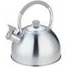 Electric kettle Maestro MR-1323 — stainless steel, 2.5 L, hinged whistle, cool-touch silicone handle