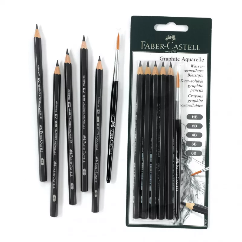 Graphite Pencil Faber-Castell 117897 Multi 6 pc(s)