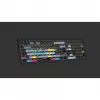 Logickeyboard ASTRA 2 DaVinci Resolve Keyboard for Mac, Full-size, Wired USB, Scissor Switch, QWERTZ German, Black