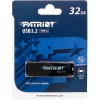 USB flash drive PATRIOT 32 GB USB Type-A 3.2 Gen 1 Black, 80 MB/s, pocket key ring