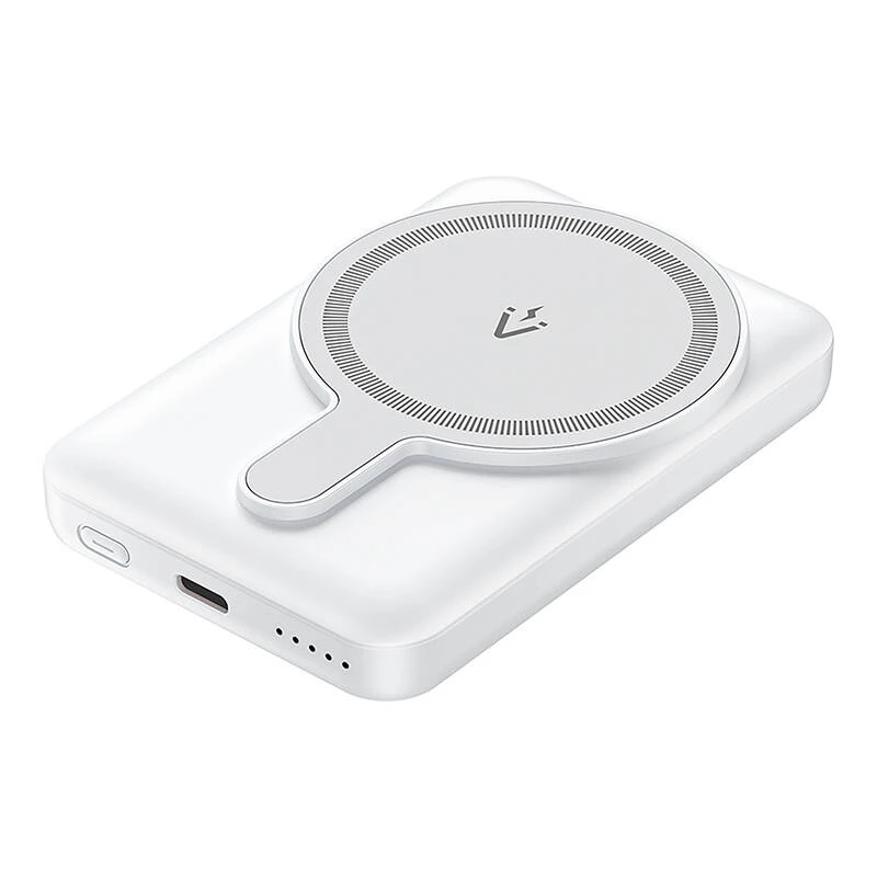 Power bank Vention FHSW0 5000 mAh Wireless charging 3 A USB-C White